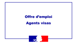 OFFRE D'EMPLOI - Agents visas